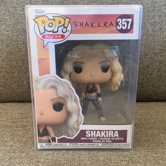 Funko Other - Funko Pop! Rocks Shakira Vinyl Figure #357 Wherever Whenever Pop New